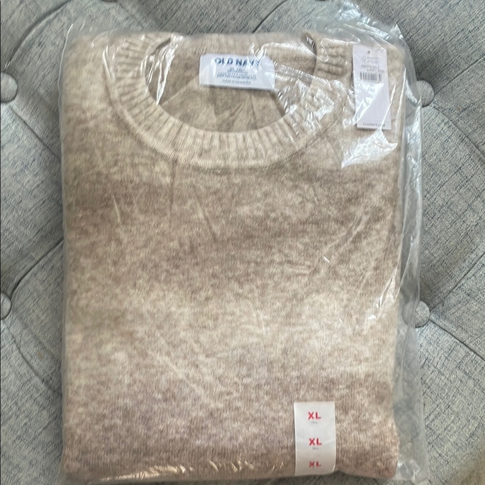 Old Navy Light Brown Sweater XL